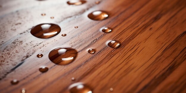 写真 木材と床の水分保護 高品質の写真