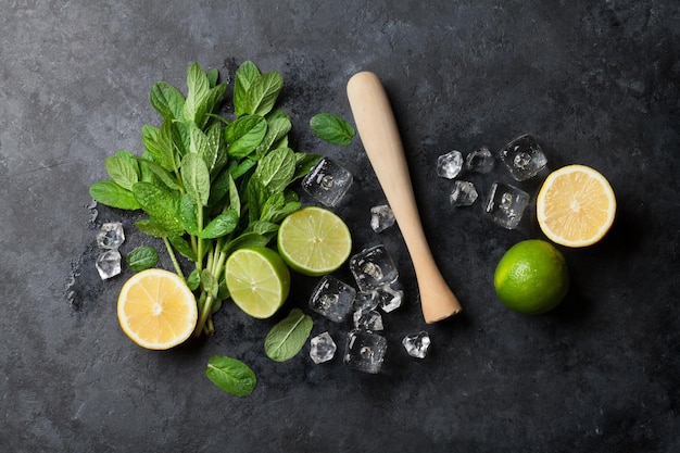 Mojito cocktail maken