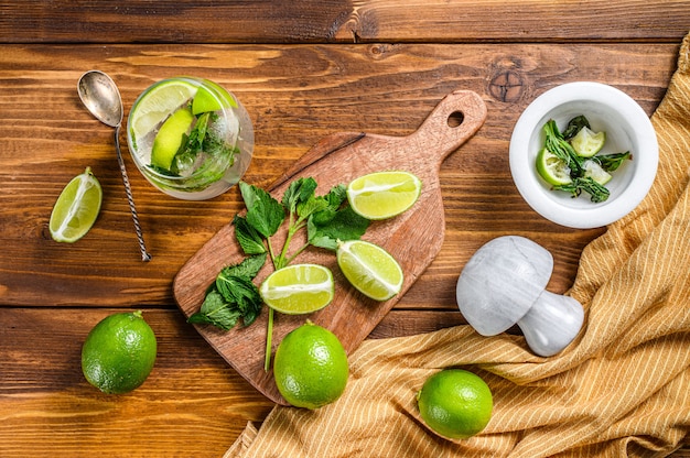 Mojito cocktail maken