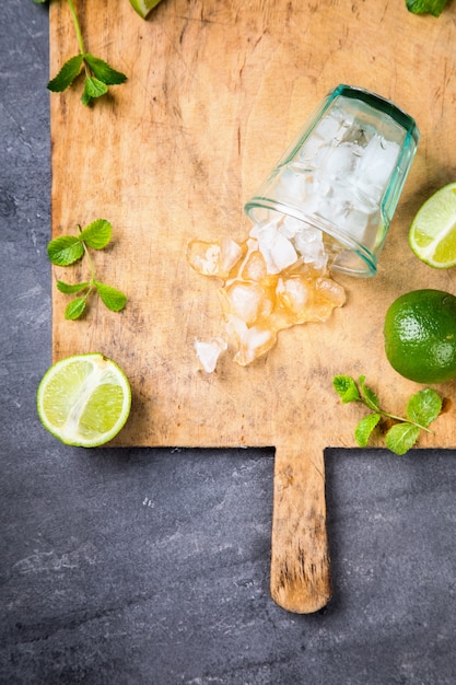 Mojito Cocktail.Zomer feest drankje.