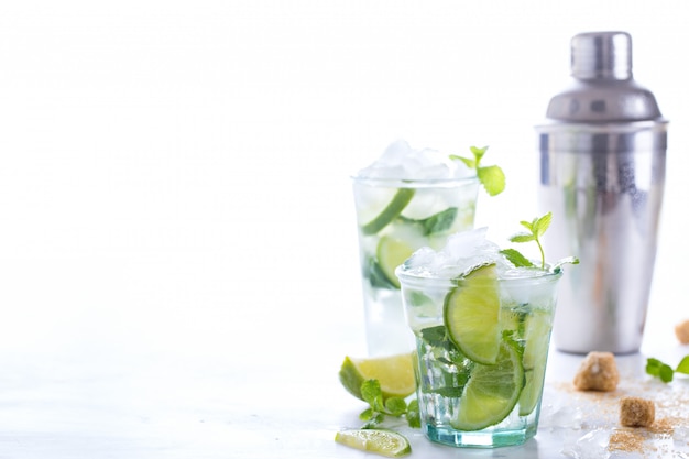 Mojito Cocktail.Zomer feest drankje.