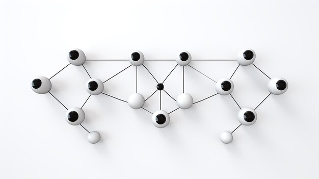 Foto moleculaire structuur