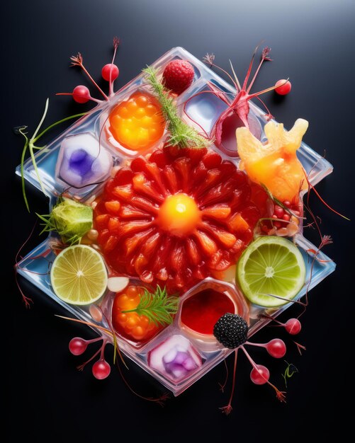 Molecular Gastronomy Exploring a Colorful Kaleidoscope of Flavors