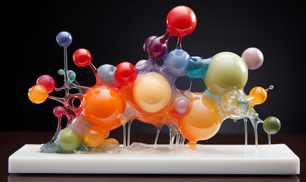Photo molecular gastronomy unleashed exploring the bubble gum macro extreme