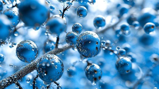 molecular HD 8K wallpaper Stock Photographic Image