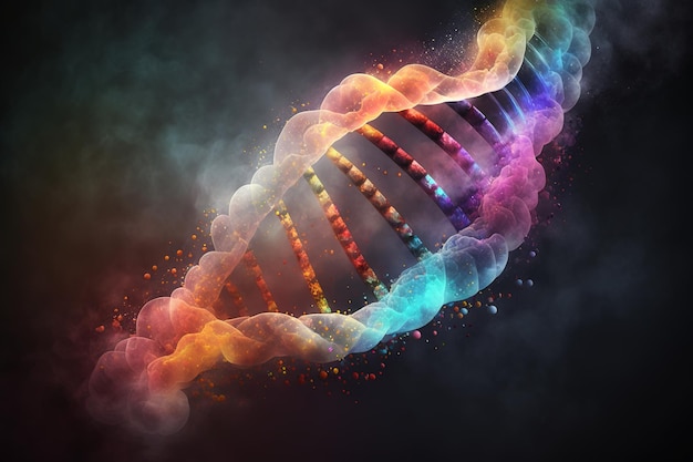 Moleculen structureren dna-code