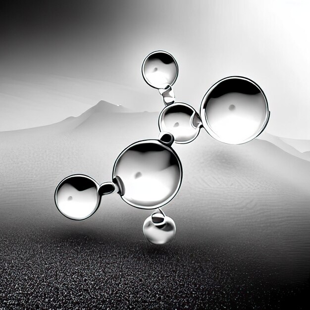 Molecules antioxidant liquid bubbles