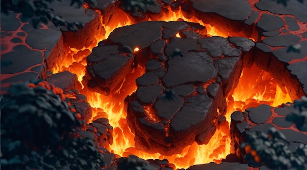 Molten Lava Texture 6