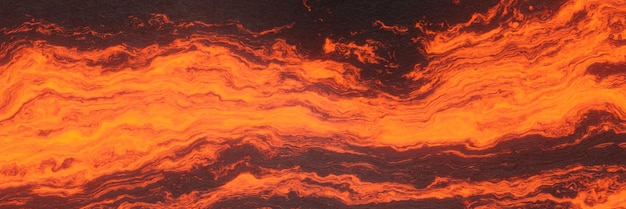 Photo molten rock abstract volcanic lava background