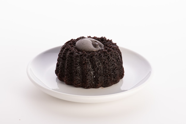 Molten Velvet  Chocolate cake