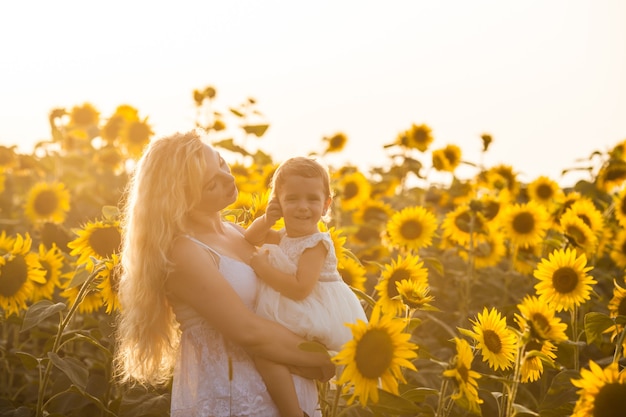 Mom and daughter