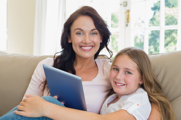 Mamma figlia stile di vita a casa