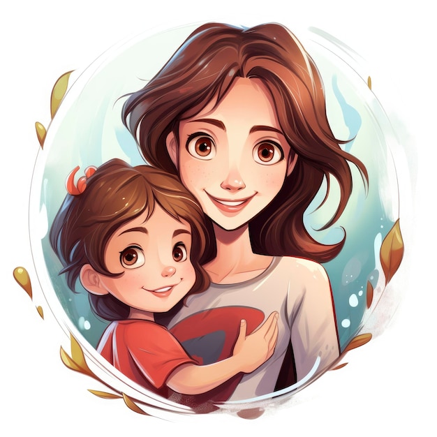 Mom Picture for Kids in 69 Age Cartoon
