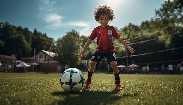 the moment the ball goes off the foot in the free kick