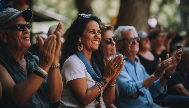 the moment of a traditional Australia Day citizenship ceremony