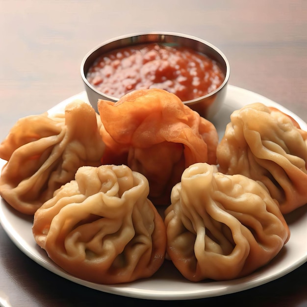 Momo india food 生成 AI