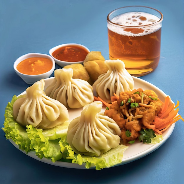 Momo india food 生成 AI