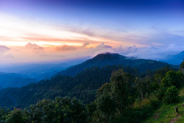 Mon Sone View Point, Doi Pha Hom Pok National Park, 앙캉 산, 치앙마이, 태국