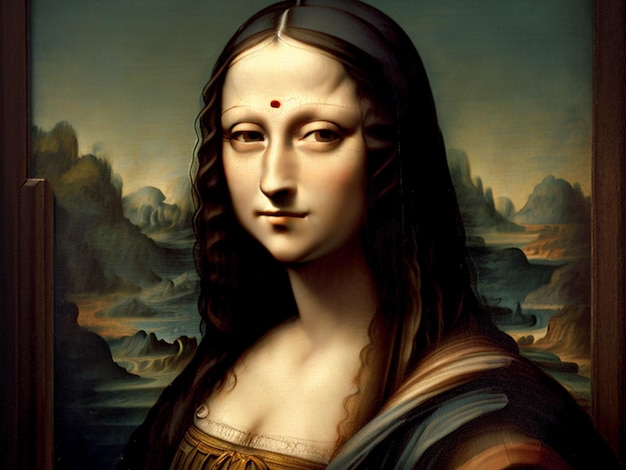 Mona Lisa wife of a wealthy Florentine generative ai