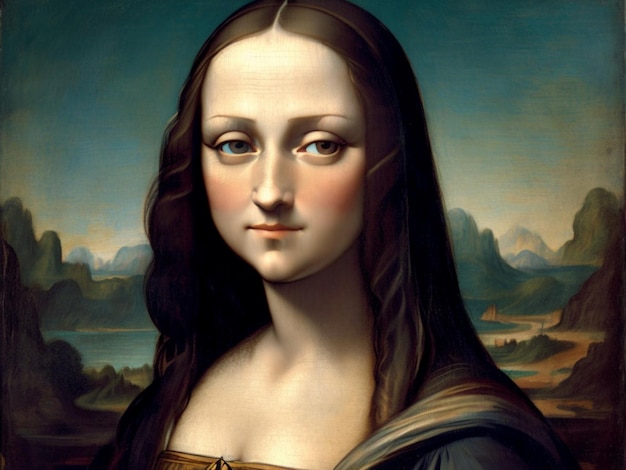 Mona Lisa wife of a wealthy Florentine generative ai