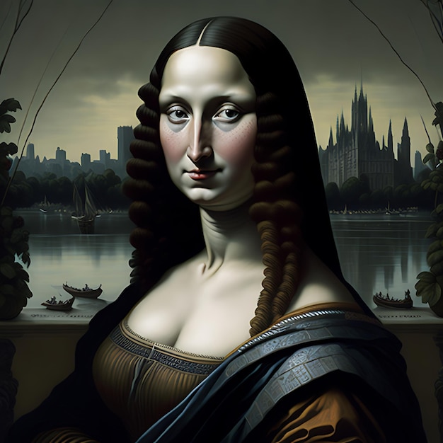 Foto mona lisa