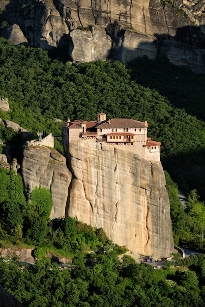 Monastery of Rousanou in Meteora in Greece