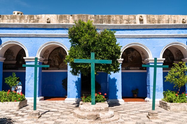 Monastero di santa catalina de siena ad arequipa, perù