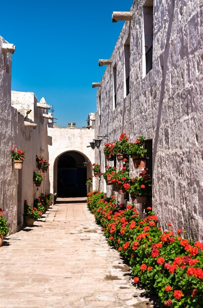 Monastery of Santa Catalina de Siena in Arequipa, Peru