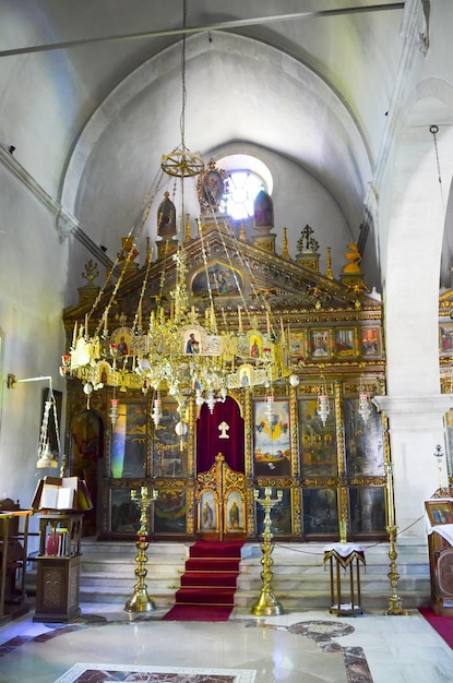 Photo monastery of st george epanosifi greece crete