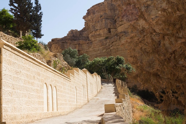 Monastery of St. George fence in Israel