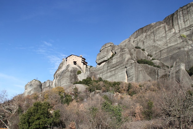 メテオラ ギリシャの修道院