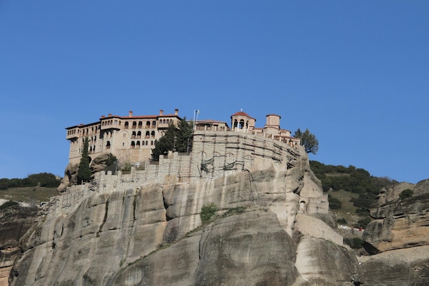 Monastries at Meteora Greece