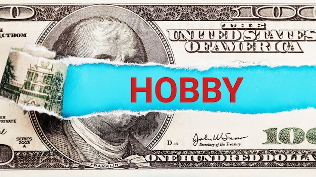 Photo money for hobby dollar for hobby turn your hobby into a business