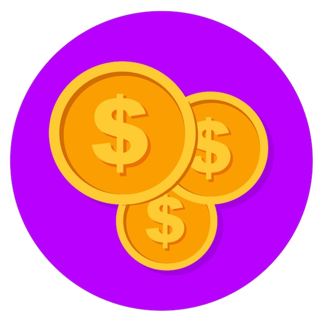 money icon for messages and montage