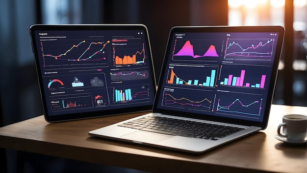 Money and investing wallpaper Financial chart background visuals Investment concept stock photos