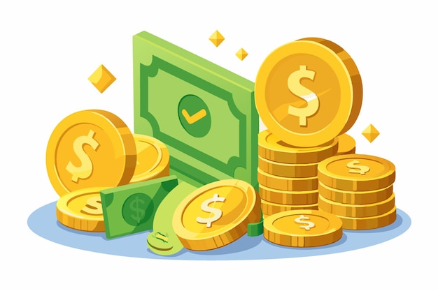 Photo money vector