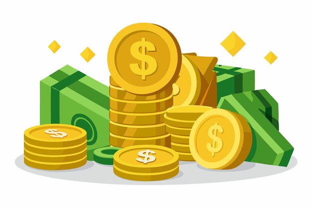 Photo money vector