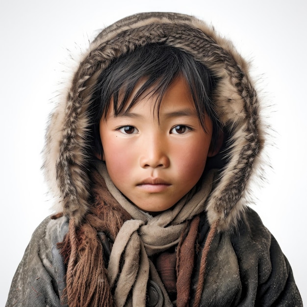 Mongolian 8YearOld in Deel