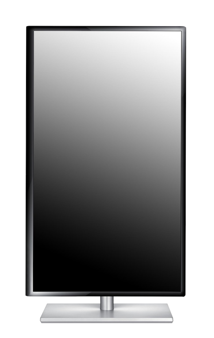 Foto monitor geïsoleerd