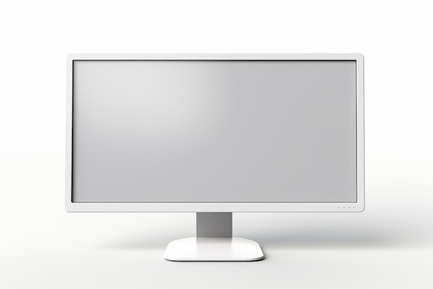 Monitor Technology in a Clean White Space