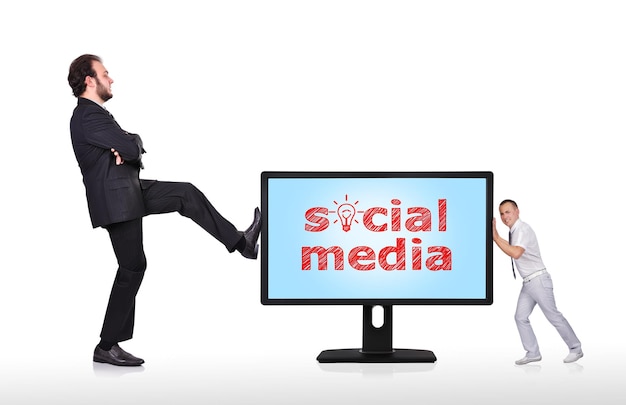 Monitoren met sociale media