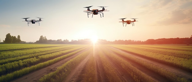 Monitoringsysteem voor landbouwgronden met behulp van drones