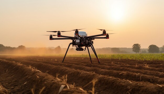 Monitoringsysteem voor landbouwgronden met behulp van drones