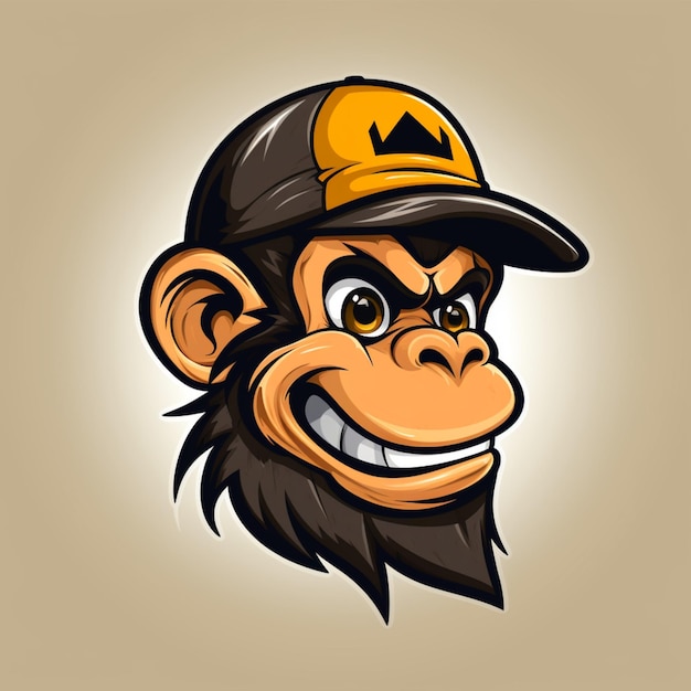 monkey cartoon logo