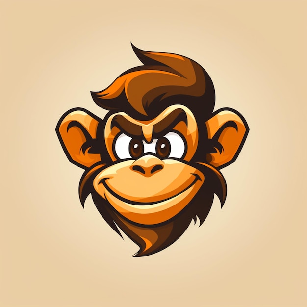 monkey cartoon logo