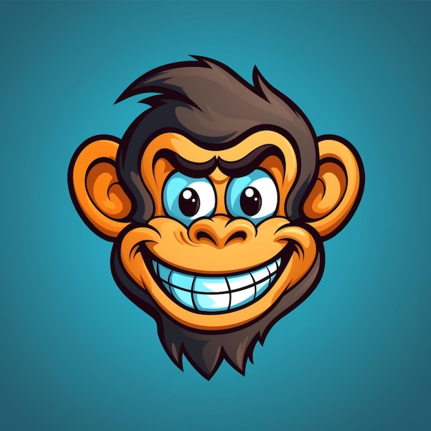 monkey cartoon logo