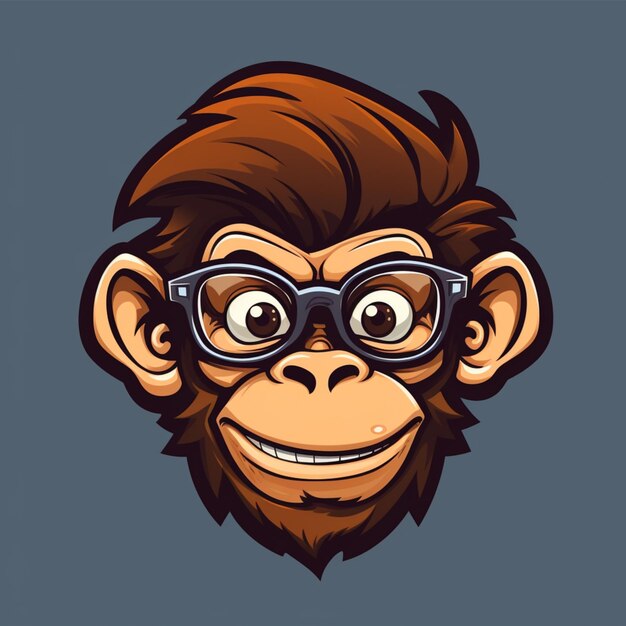 monkey cartoon logo