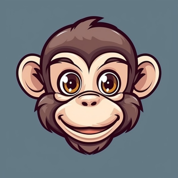 Monkey Face Clipart