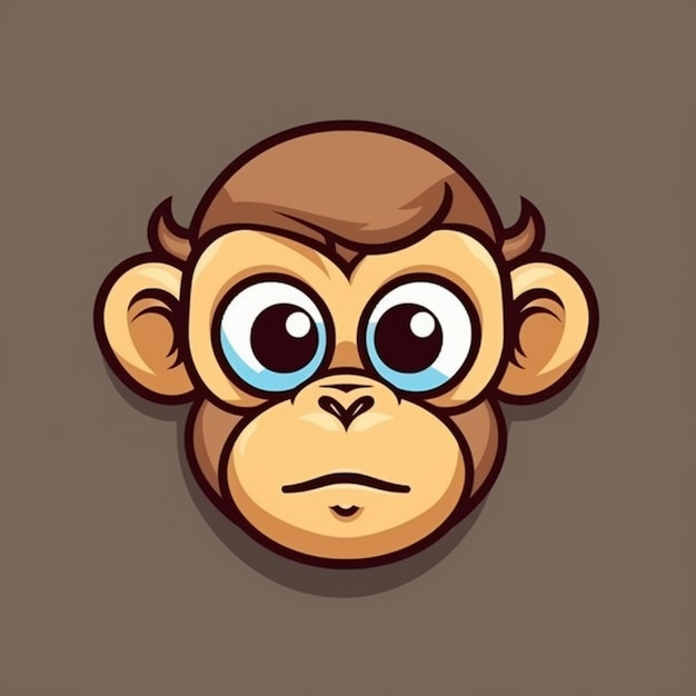 Monkey Face Clipart