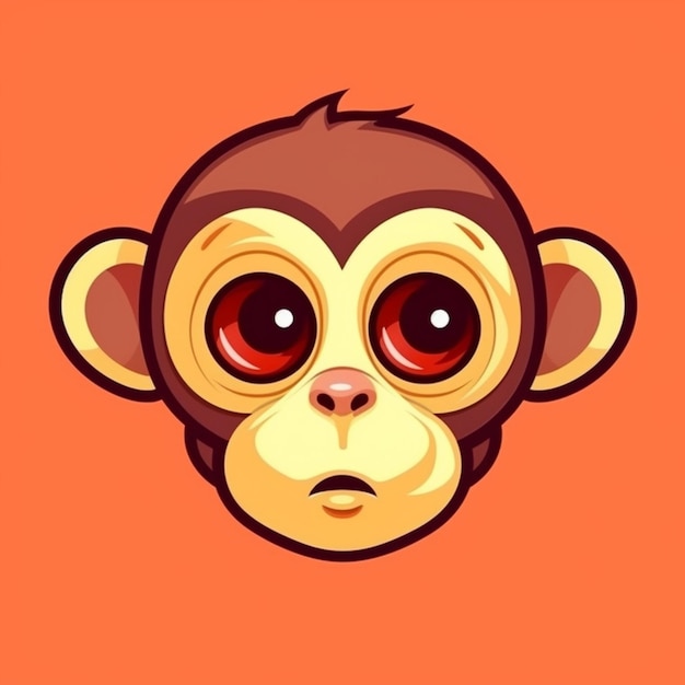 Monkey Face Clipart